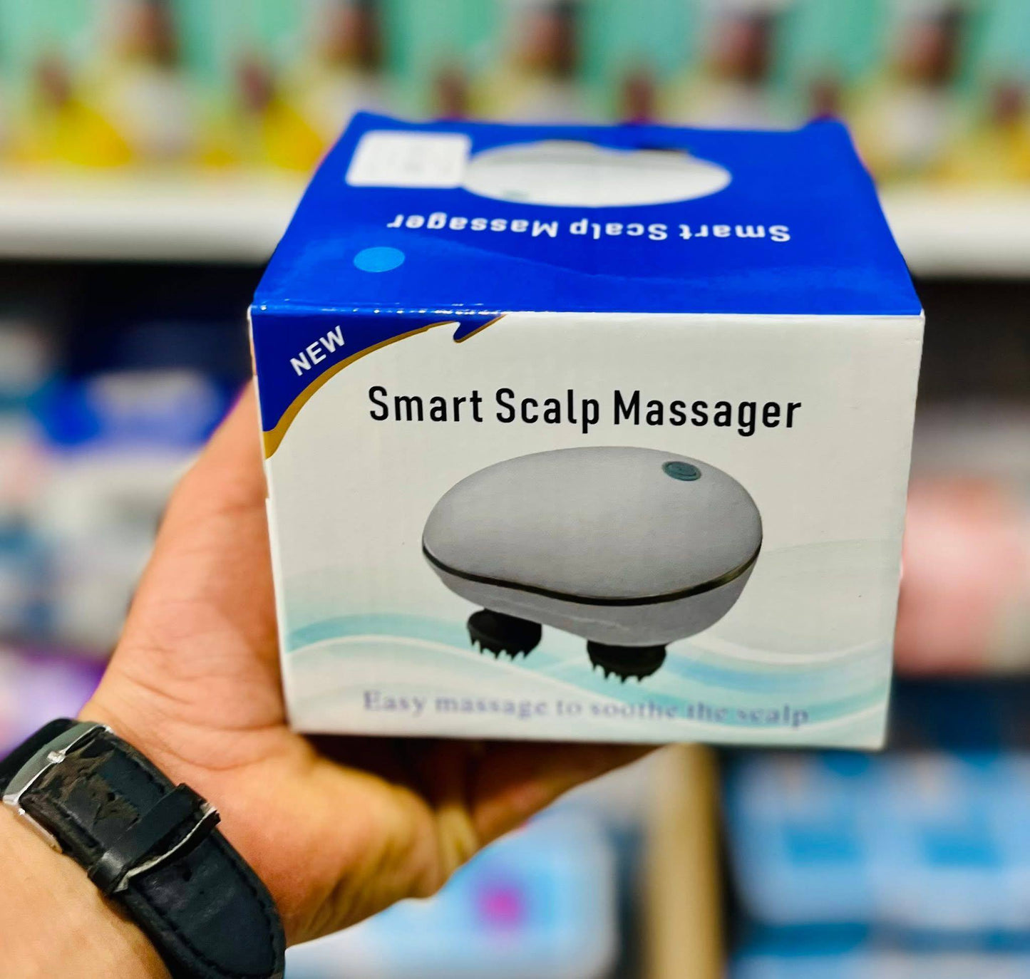جهاز تدليك مدلك فروة الرأس الذكي Smart scalp massager Masseur de cuir chevelu intelligent