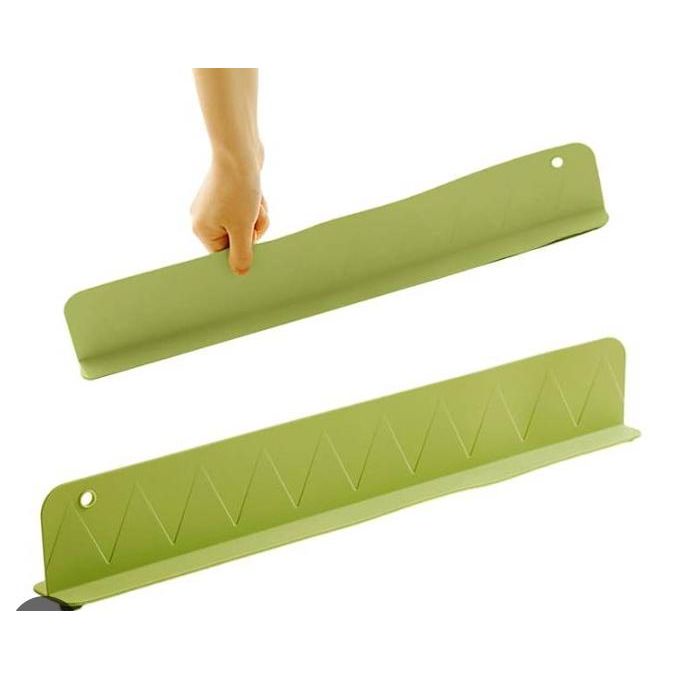 واقي سيليكون لحماية حوض المطبخ من الرذاذ أخضر Protection anti-éclaboussures pour évier en silicone