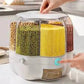 موزع حبوب دوار مكون من 6 مقصورات Distributeur de céréales rotatif à 6 compartiments