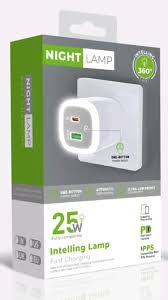 Fast charging 25W Night Lamp LED