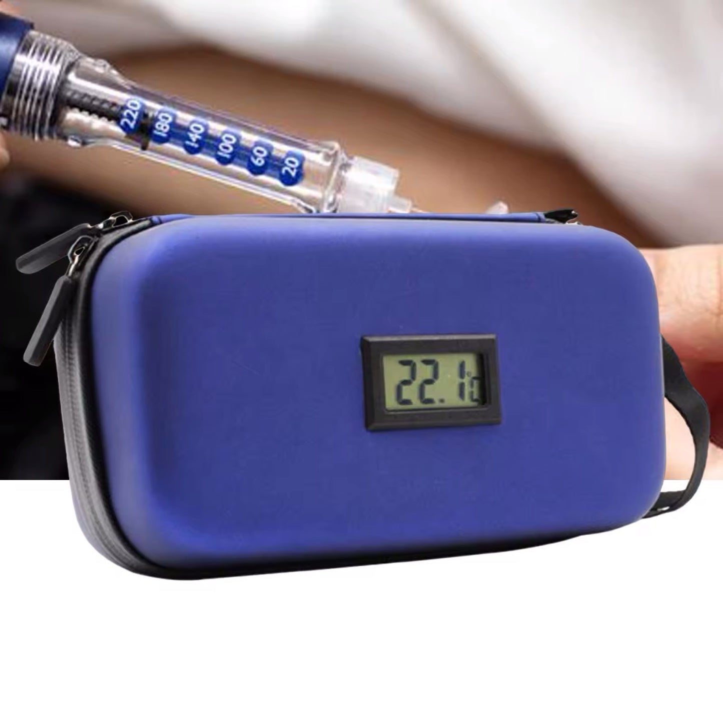 MEDICAL TRAVEL COOLER BAG Sac isotherme médical pour les voyages حقيبة تبريد طبية للسفر