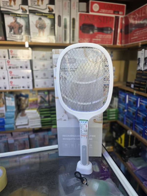 مضرب البعوض القابل للشحن Tapette à moustiques rechargeable