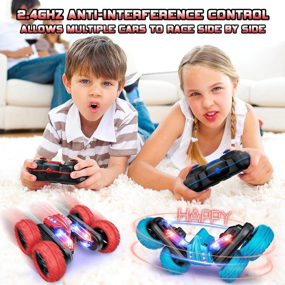 Voiture Télécommandée RC Stunt Car Toy لعبة سيارة حركات بهلوانية تعمل بجهاز تحكم