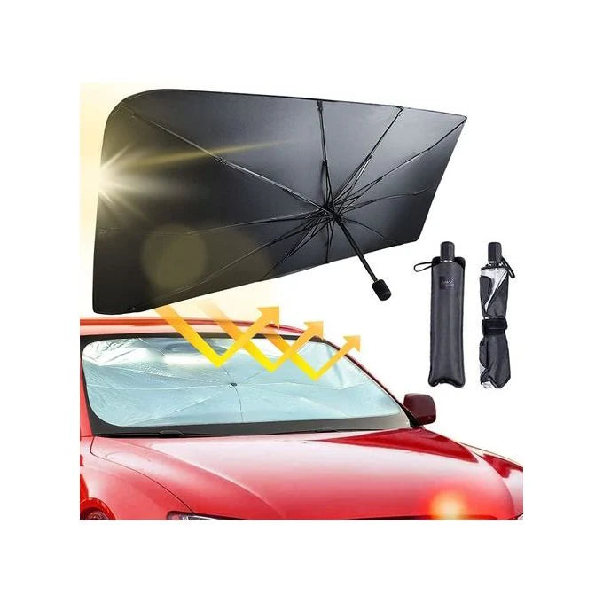 مظلة سيارة قابلة للطي على شكل مظلة Pare-soleil de voiture pliable en forme de parapluie