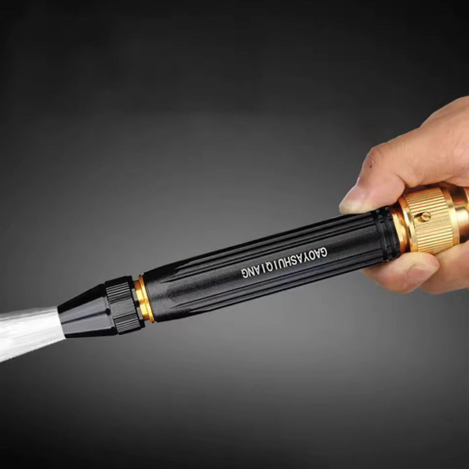 Pistolet à eau haute pression lavage de voiture jardin, pulvérisation مسدس ري قابل للتعديل