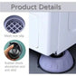 مجموعة من 4 وسادات فائقة المتانة مضادة للاهتزاز لغسالات Lot de 4 patins anti-vibration ultra-résistants pour machine à laver