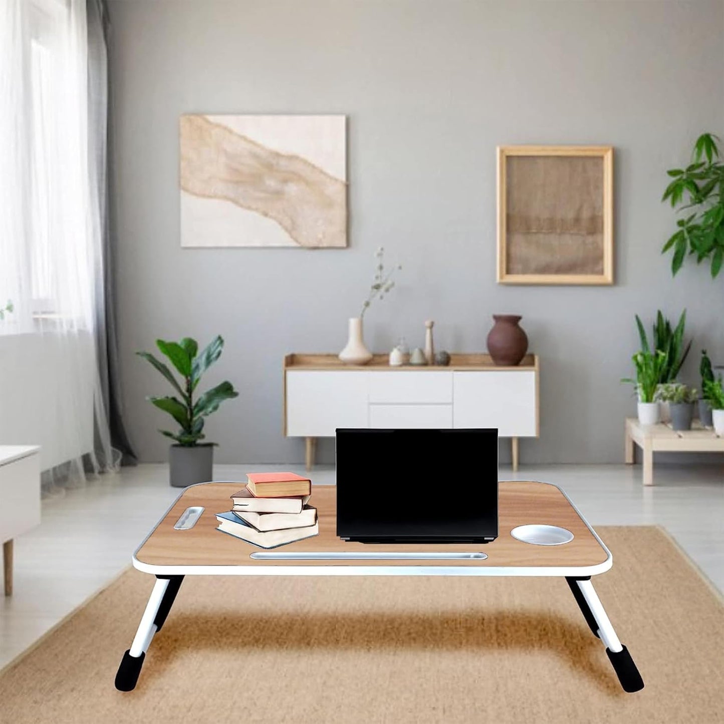 طاولة سرير للكمبيوتر المحمول 60x40cm Table de lit pour ordinateur portable