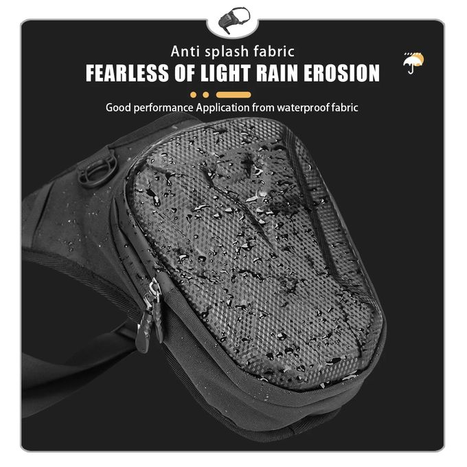 حقيبة ساق دراجة نارية مقاومة للماء للرجال والنساء Sac de jambe de moto étanche pour hommes et femmes