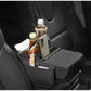 وسادة مسند ذراع السيارة الوسطى من الجلد الصناعي حامل هاتف مدمج وحاملات أكواب Coussin d’accoudoir central pour voiture en simili cuir