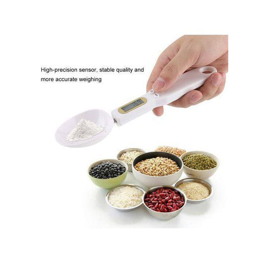 ميزان ملعقة مطبخ رقمي محمول مزود بشاشة LCD Digital spoon scale cuillère