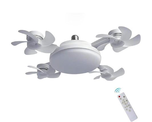 Ventilateur plafond éclairage télécommande مروحة سقفية بإضاءة وتحكم عن بعد