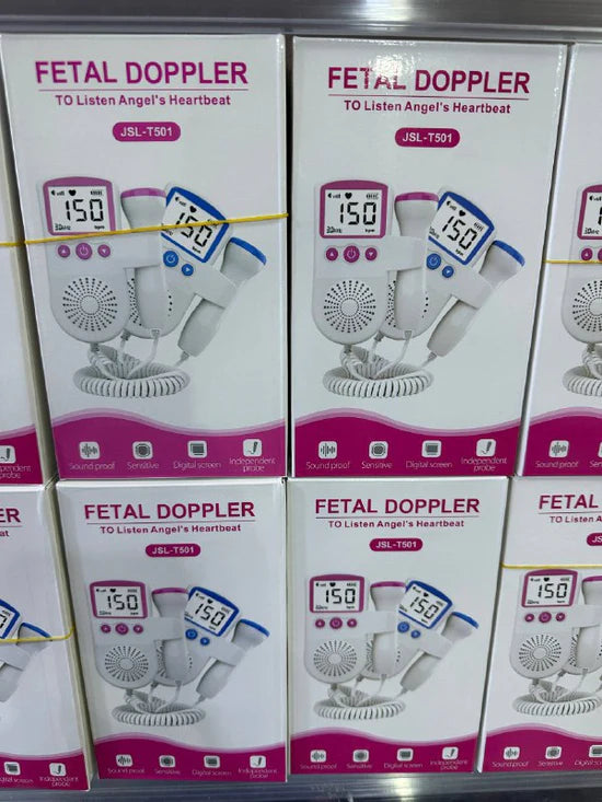 جهاز دوبلر لمراقبة نبضات قلب الطفل، جهاز دوبلر محمول للنساء الحوامل JSL-T501 Moniteur foetal de battement de coeur de bébé de machine de Doppler