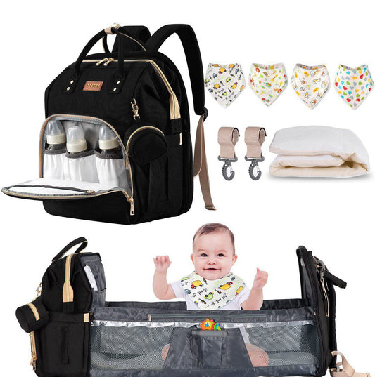 Sac de maternité imperméable حقيبة للأطفال الرضع مقاومة للماء محمولة قابلة للطي متعددة الاستعمالات