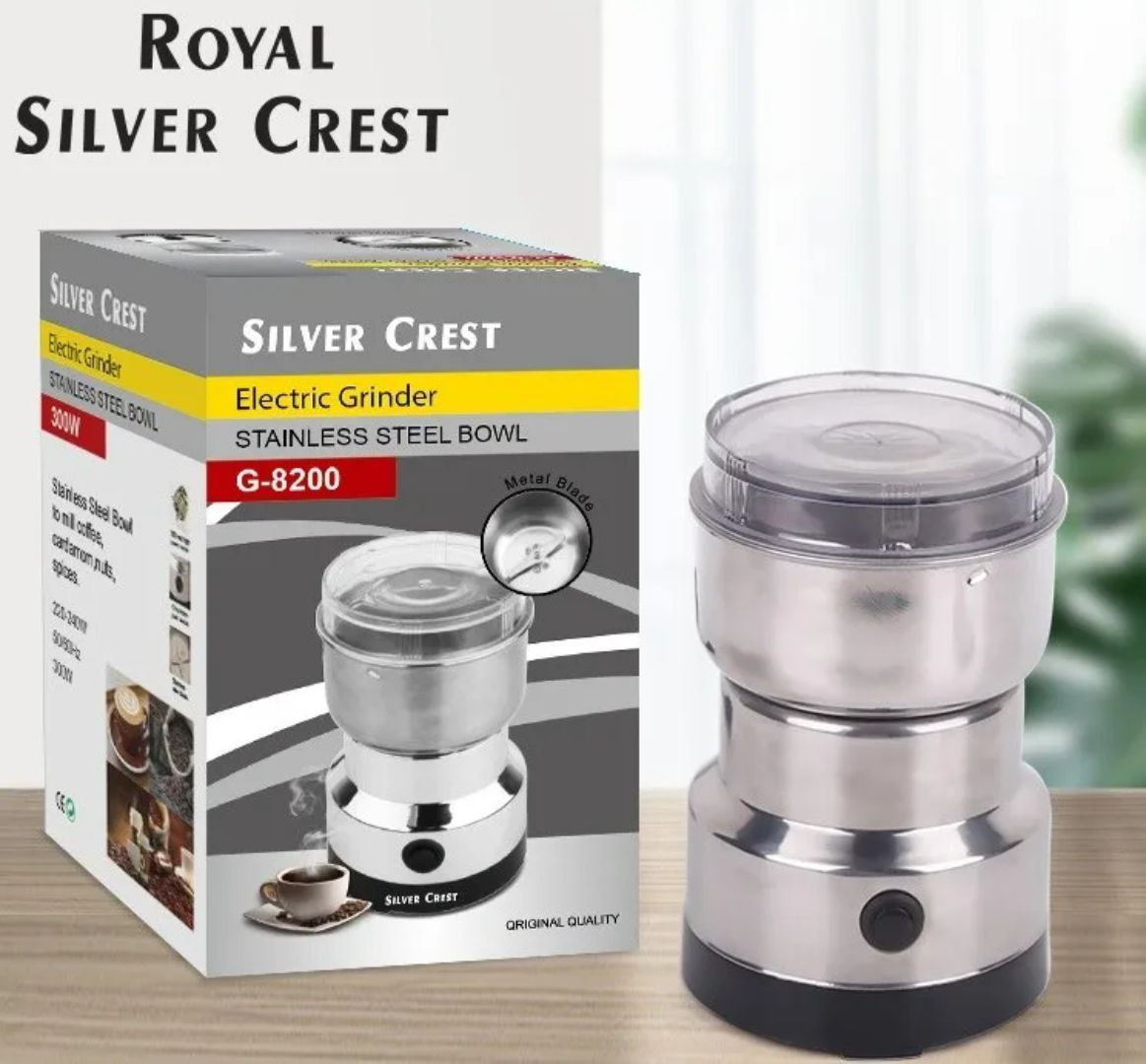 مطحنة قهوة كهربائية Moulin à café électrique Silver Crest G-8200 100W