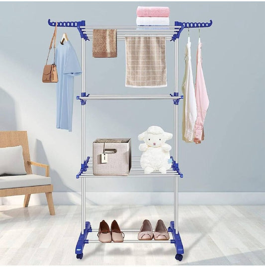 نشارالغسيل الملابس Three layers clothes hanger علاقة ملابس بثلاث طبقات
