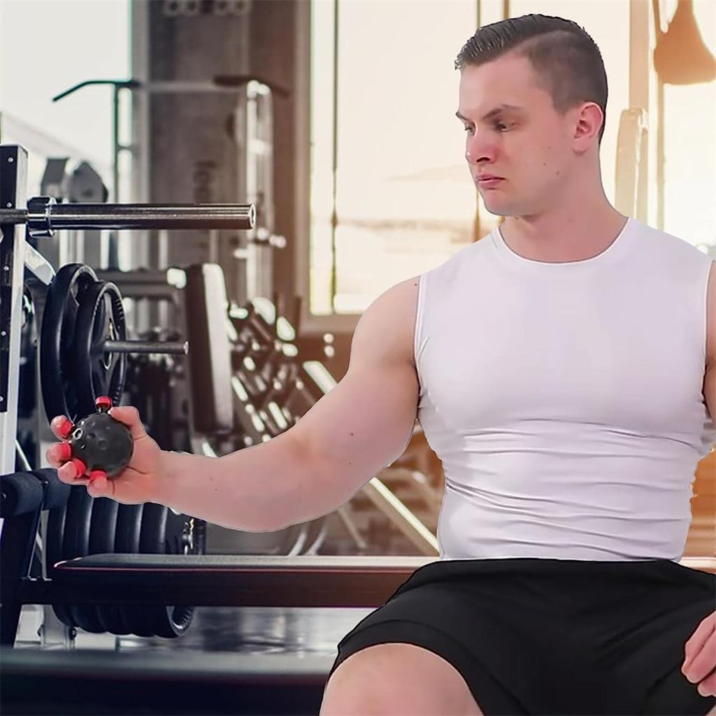 Renforceur de préhension, balle d'exercice pour renforcer les doigts مقوي قبضة اليد، كرة تمرين لتقوية الاصابع، تدريب خمسة اصابع