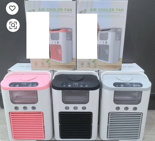 Mini climatiseur Air cooler Fan Ventilateur de refroidissement d'air مروحة تبريد الهواء