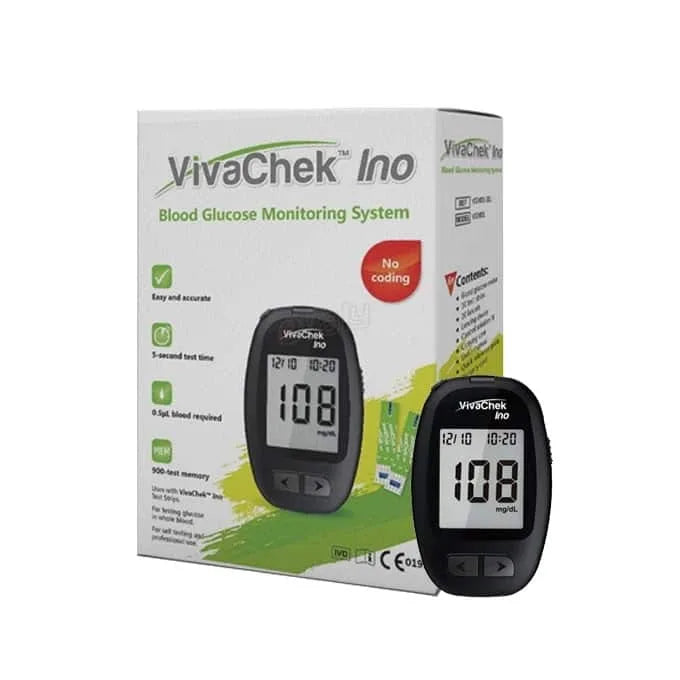VIVACHEK Kit Lecteur De Glycémie قارئ سكر الدم