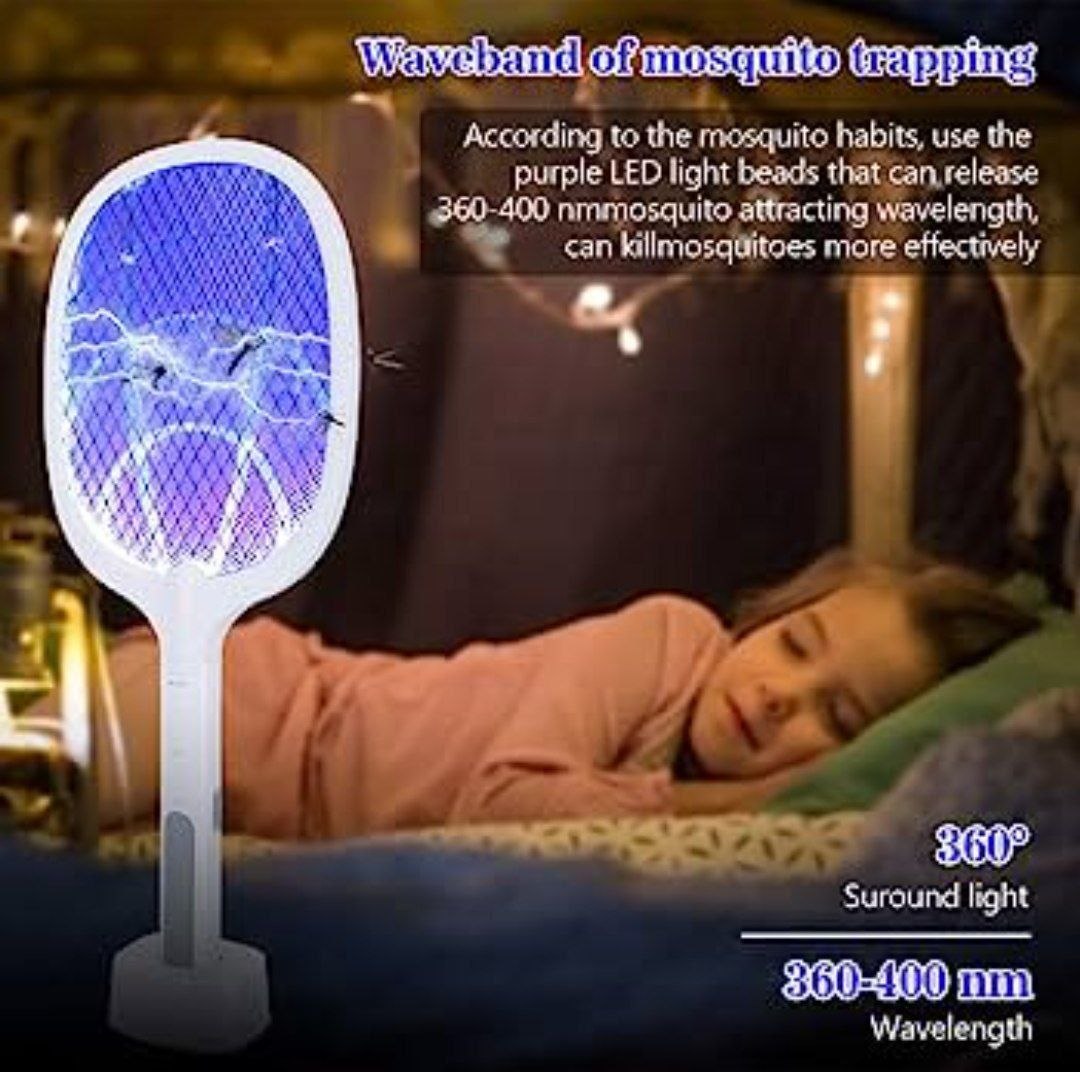 Raquette électrique anti-moustiques مضرب ناموس كهربائي