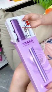 مشط حراري للشعر بحجم صغير وقابل للشحن عبر USB Portable Hair Straightening Tool USB Chargeable
