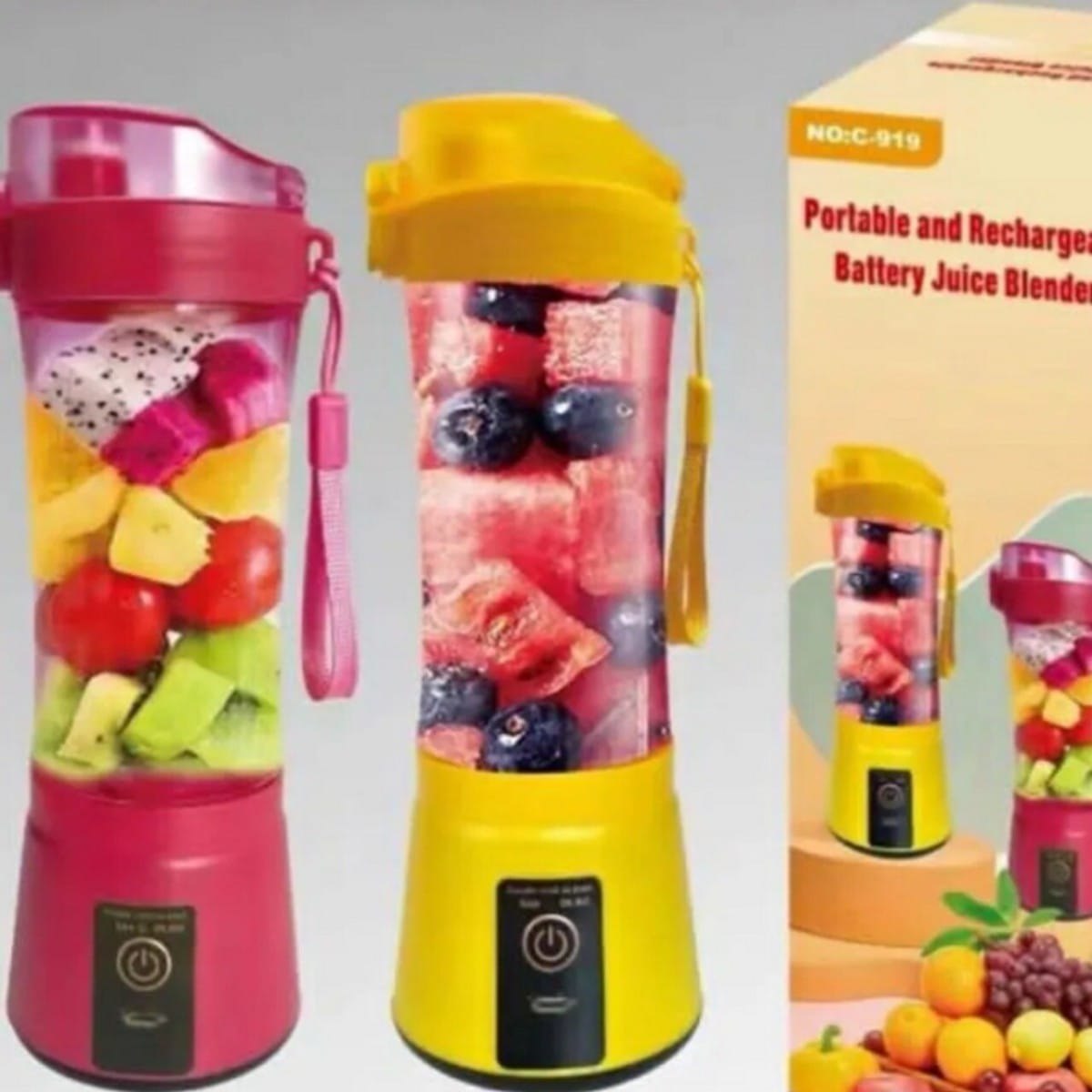 خلاط عصير محمول Portable Juice Blender Mixeur à jus portable