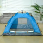 خيام تخييم متعددة الألوان لأربعة أشخاص، 208x208x145 سم Tentes multicolor de Camping 4 PERSONNES