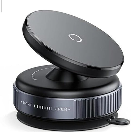 حامل مغناطيسي قوي للهواتف الذكية في السيارة مع دوران كامل Support Smartphone de Voiture Aimant Puissant avec Rotation Complète