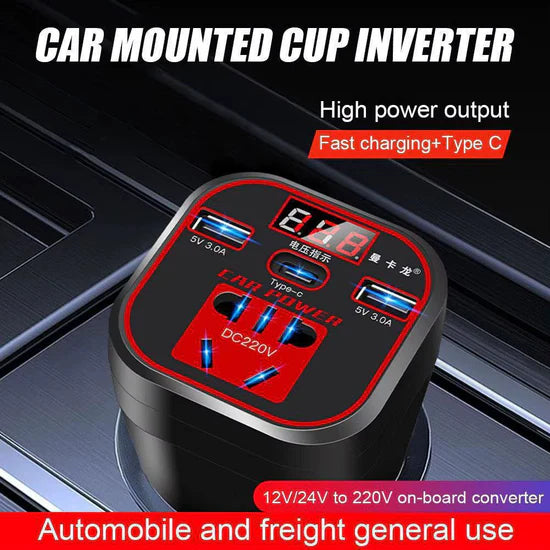 محول طاقة السيارة Car Power inverter Convertisseur de puissance pour voiture