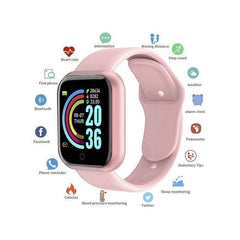 Smart watch pour femmes Y68 pro d20s Bracelet de fitness
