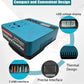 Onduleur Convertisseur de Puissance Portable DC 18-21V محول طاقة محمول من تيار مستمر 18-21 فولت إلى تيار متردد 220 فولت للاستخدام الخارجي