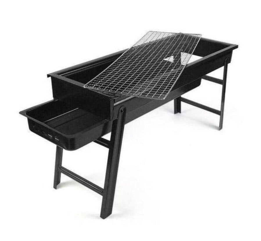 شواية فحم محمولة، مثالية للنزهات والتخييم Barbecue portable au charbon de bois