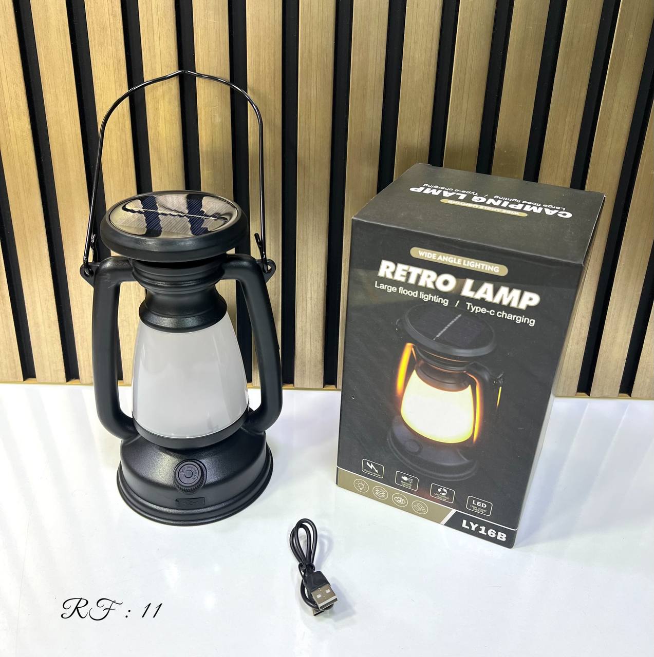 Retro lamp LED LY16B Type-c charging مصباح LED ريترو