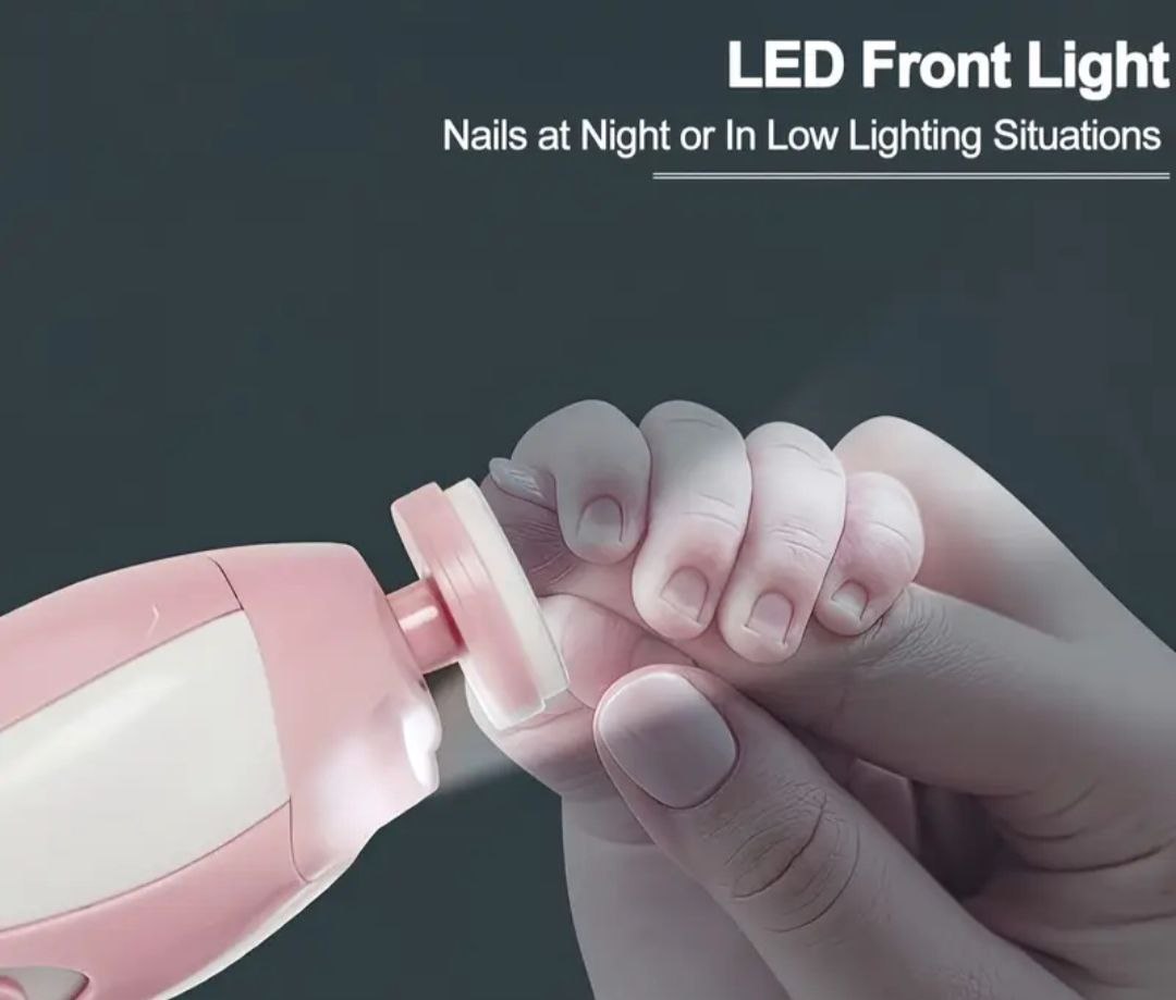 مقص أظافر كهربائي Coupe-ongles électrique العناية بالأظافر حديثي الولادة والأطفال