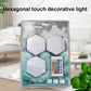 Hexagonal Touch decorative led light set of 3