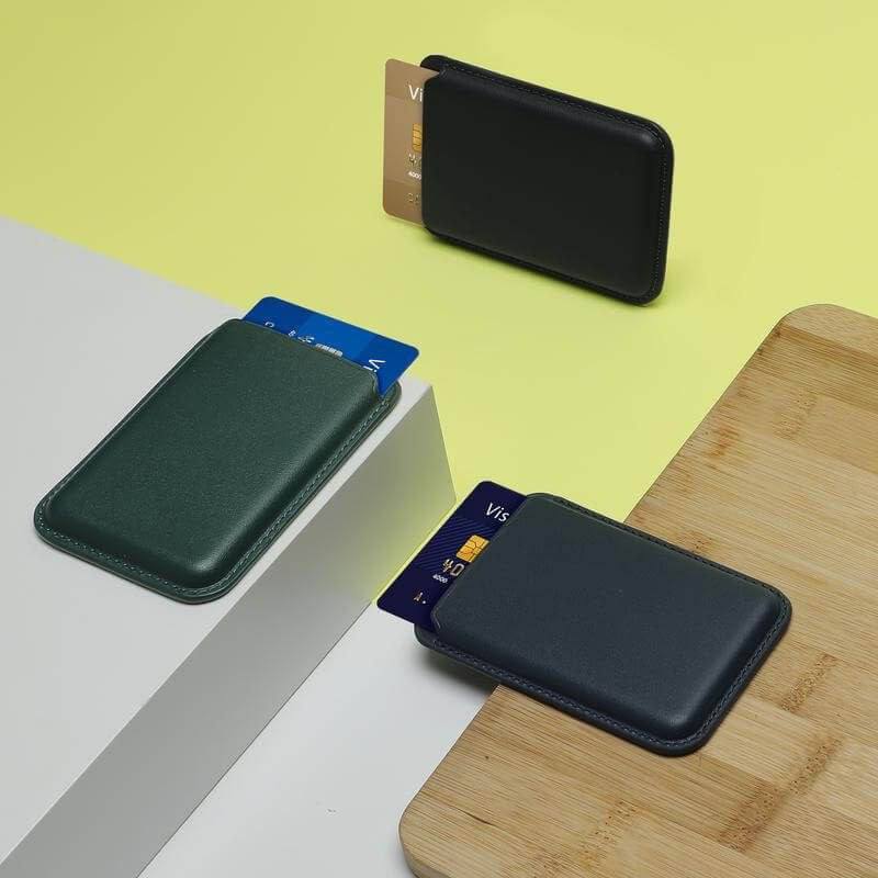 Portefeuille magnétique plus résistant avec porte-cartes pour iPone 15