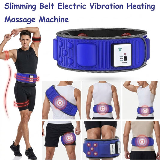 حزام تدليك كهربائي للتنحيف، يعمل بالاهتزاز Ceinture de massage electrique minceur vibrations perte de poids graisse