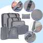 Organisateurs de valise de type cubes d'emballage منظمات حقائب سفر مجموعات متعددة القطع لترتيب الملابس والإكسسوارات
