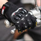 قفازات سباق واقية للمفاصل الصلبة تعمل باللمس للدراجات النارية Gants de moto tactiles, gants de course à protection renforcée pour écrans tactiles