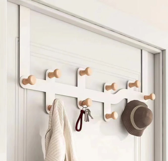 شماعة معاطف متاهة وردية بعشر نقاط علاقة الباب Porte manteau porte Labyrinthe Rose à 10 Points