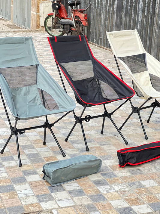 Chaise de Camping Portable كرسي تخييم محمول خارجي، مقعد تخييم قابل للطي siège de Camping pliable