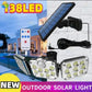 Triple LED Solar wall light sensor light JD-2757A JD-2656A SMD