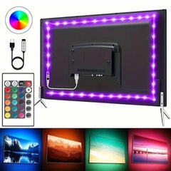 شريط إضاءة لاصق بطول LED Mood lights RGB USB 5V 5m