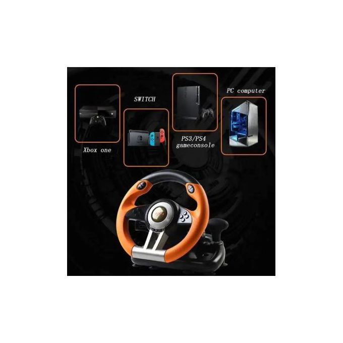 عجلة قيادة الألعاب PxN V3 Pro مع دواسات Pxn V3 Pro Jeu de Volant avec Pédales