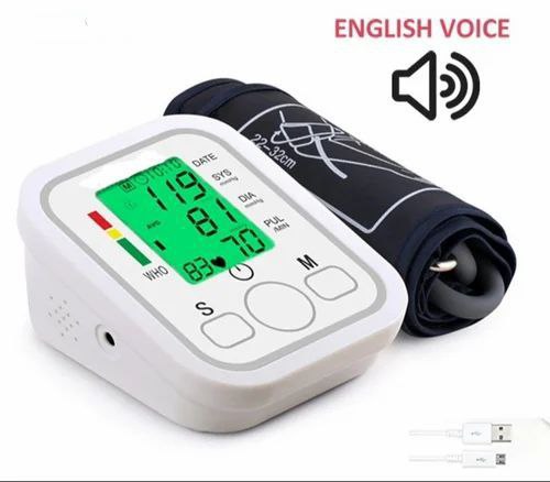 جهاز قياس ضغط الدم الرقمي للاستخدام المنزلي Moniteur de Tension Artérielle NumériqueTensio-mètre Moniteur de pression artérielle LCD fréquence cardiaque