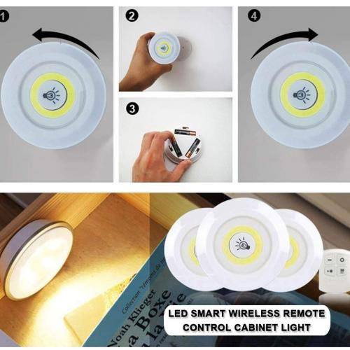 طقم إضاءة LED ذكي لاسلكي مزود بجهاز تحكم عن بعد