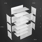 3D Decorated Triple Door Shoe Storage  JL 04