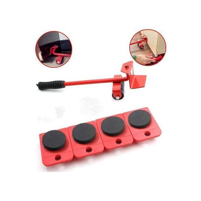 مجموعة نقل الأثاث مع عجلات وأداة نقلKit de déplacement à roulettes pour meubles