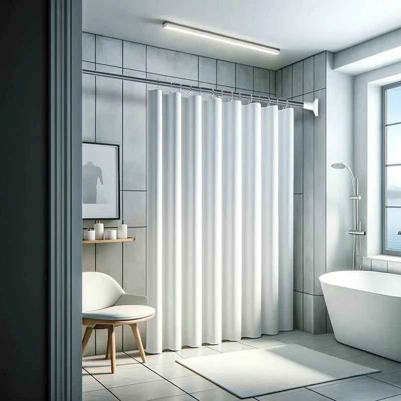 Tringle à rideaux télescopique