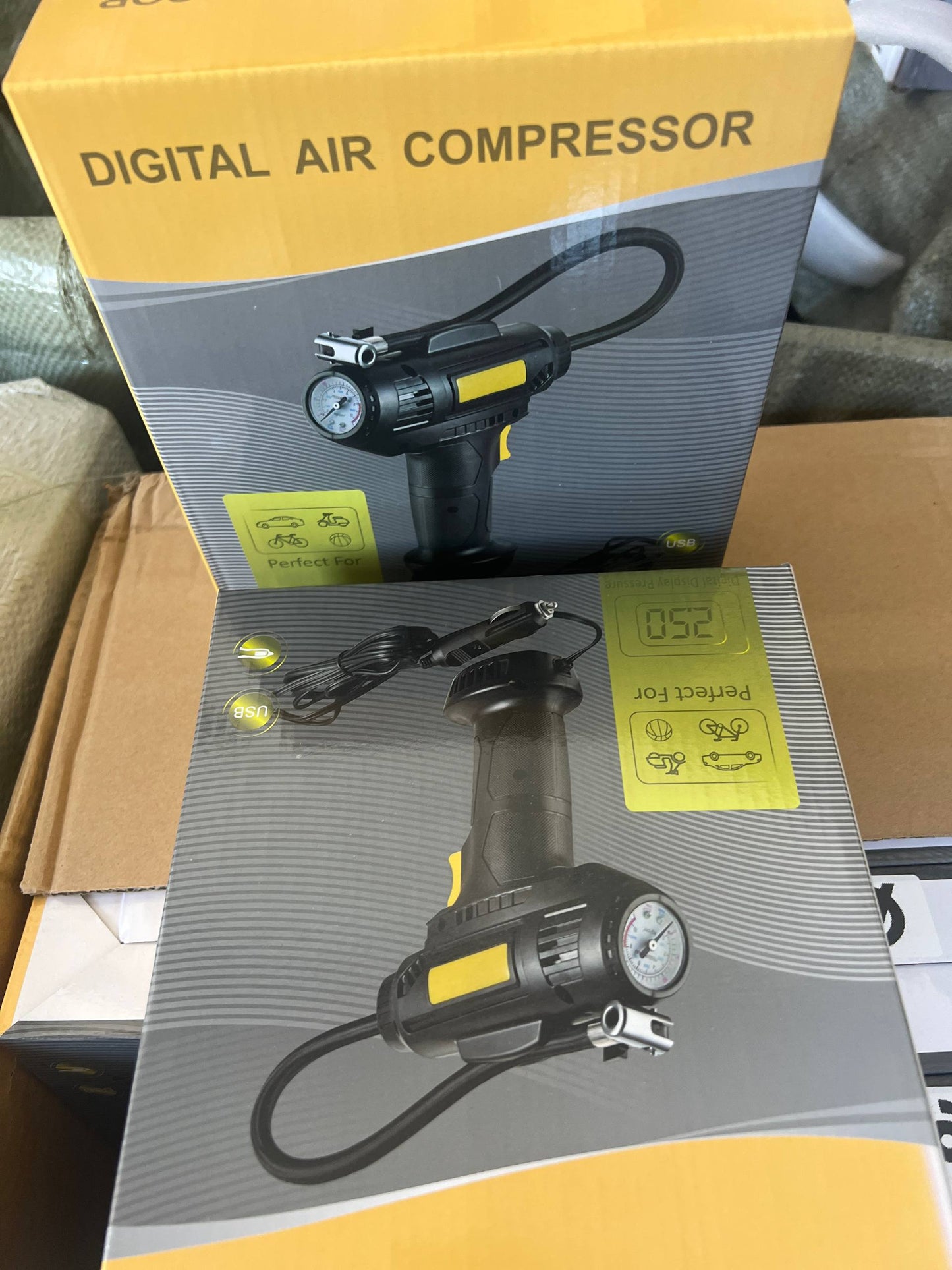 Digital Air Compressor Compresseur d'air numérique ضاغط هواء رقمي
