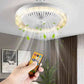 Ventilateur de plafond avec lampe LED بولة فرفرة مروحة سقف مزودة بإضاءة LED